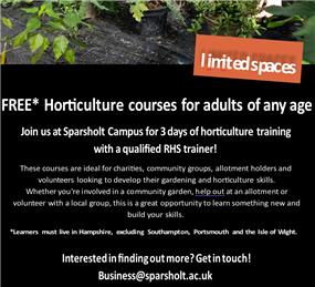 Free  Horticultural/Allotment session