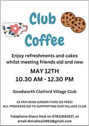 Club Coffee in May